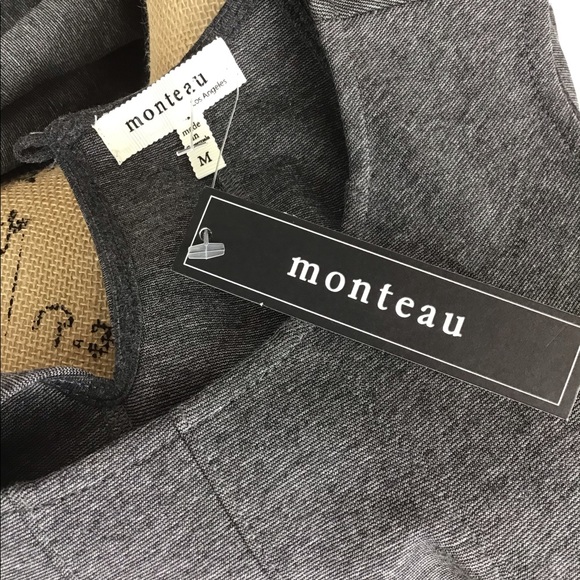 Monteau Fit & Flare Pleated Dress NWT - Picture 5 of 5